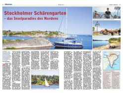 Stockholmer Schärengarten - Yachtcharter Schweden & Mitsegeln