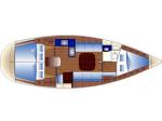 Bavaria 36 Cruiser Layout